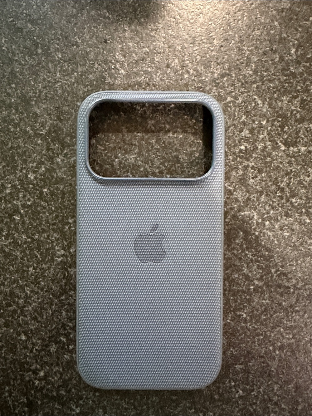 iPhone 17 PRO Apple Light Blue Fabric iPhone Case - Soft Touch Protective Cover